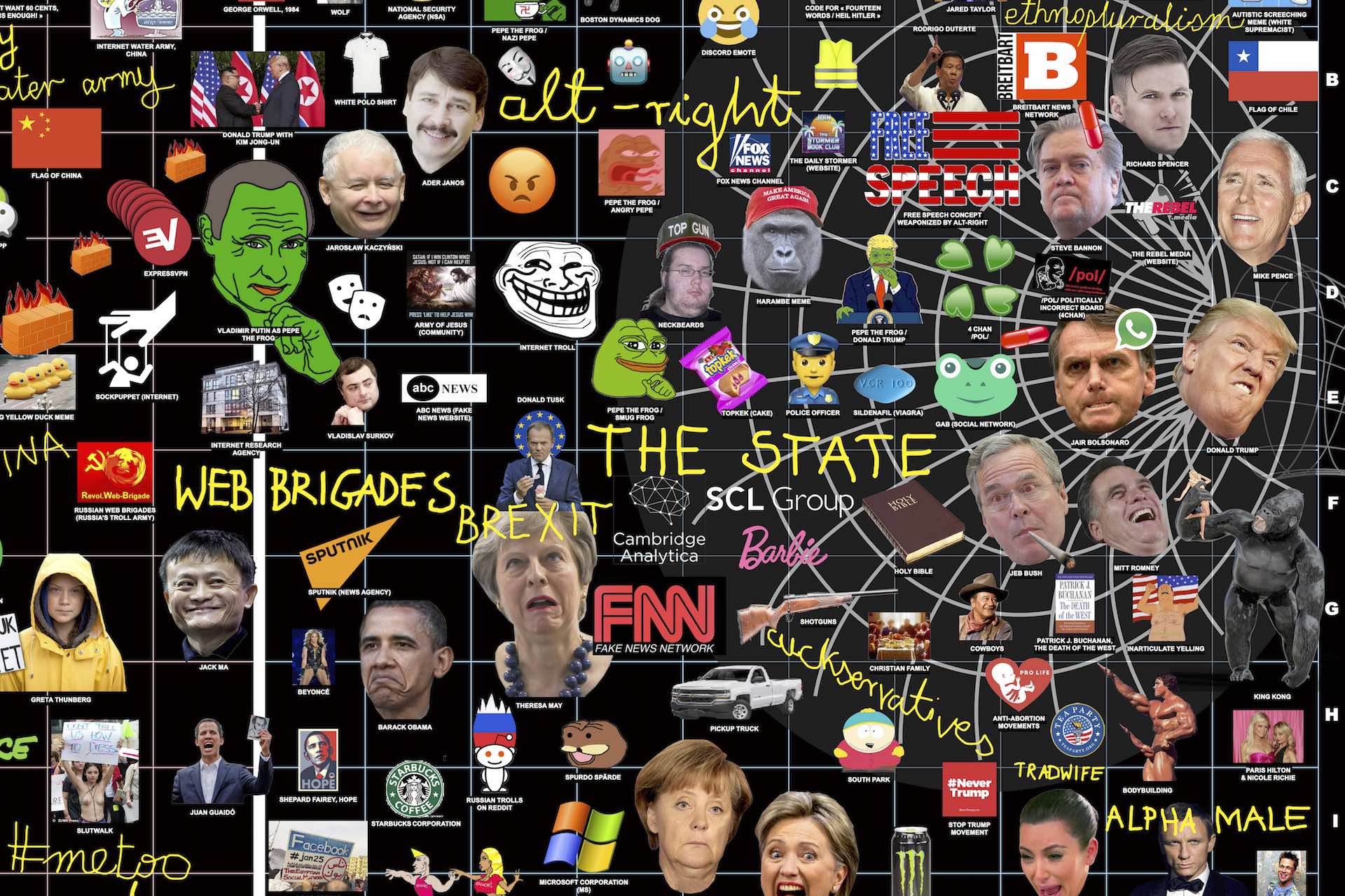 Online Culture Wars map detail