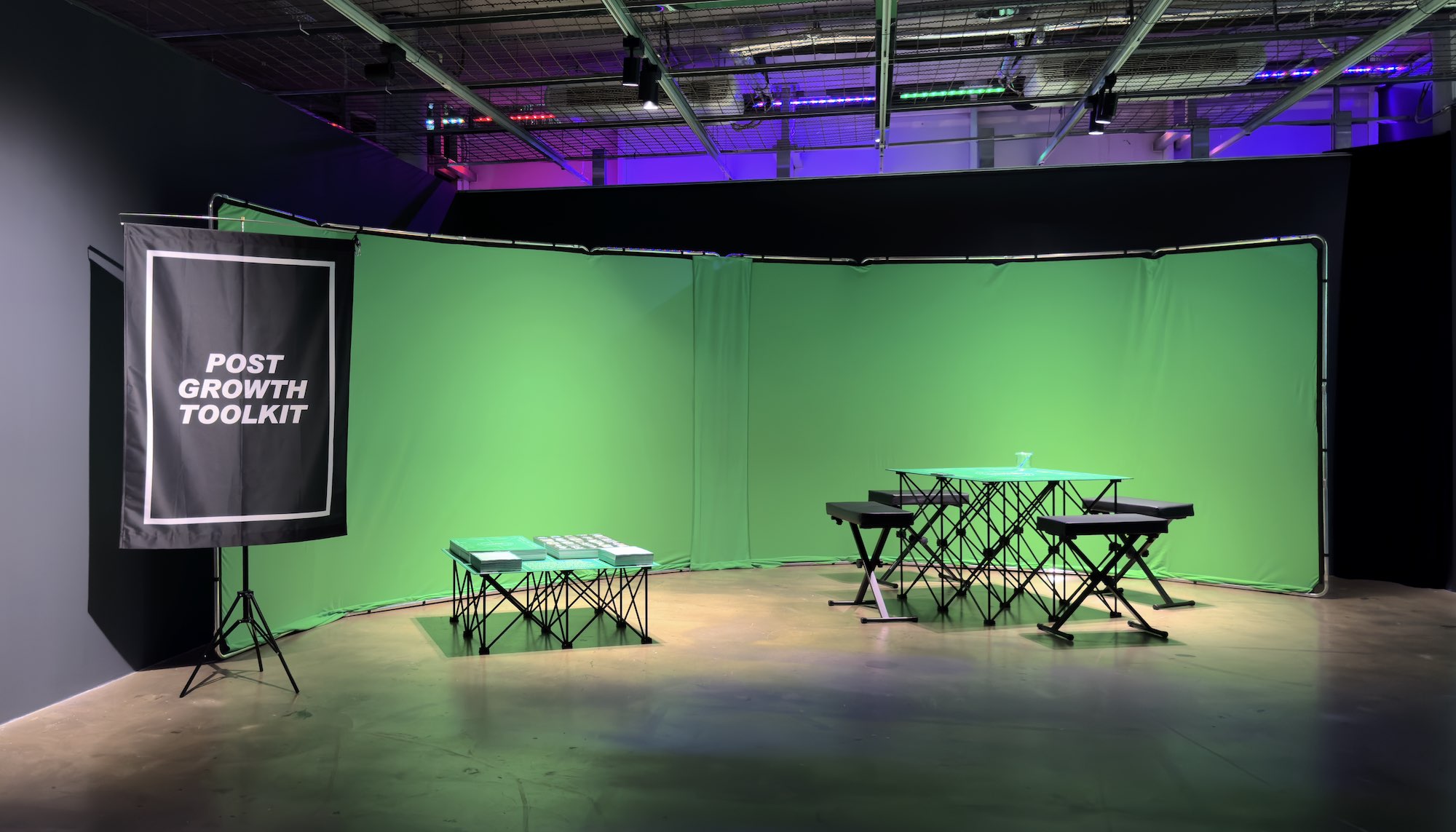 Post Growth Toolkit interviews poster wall