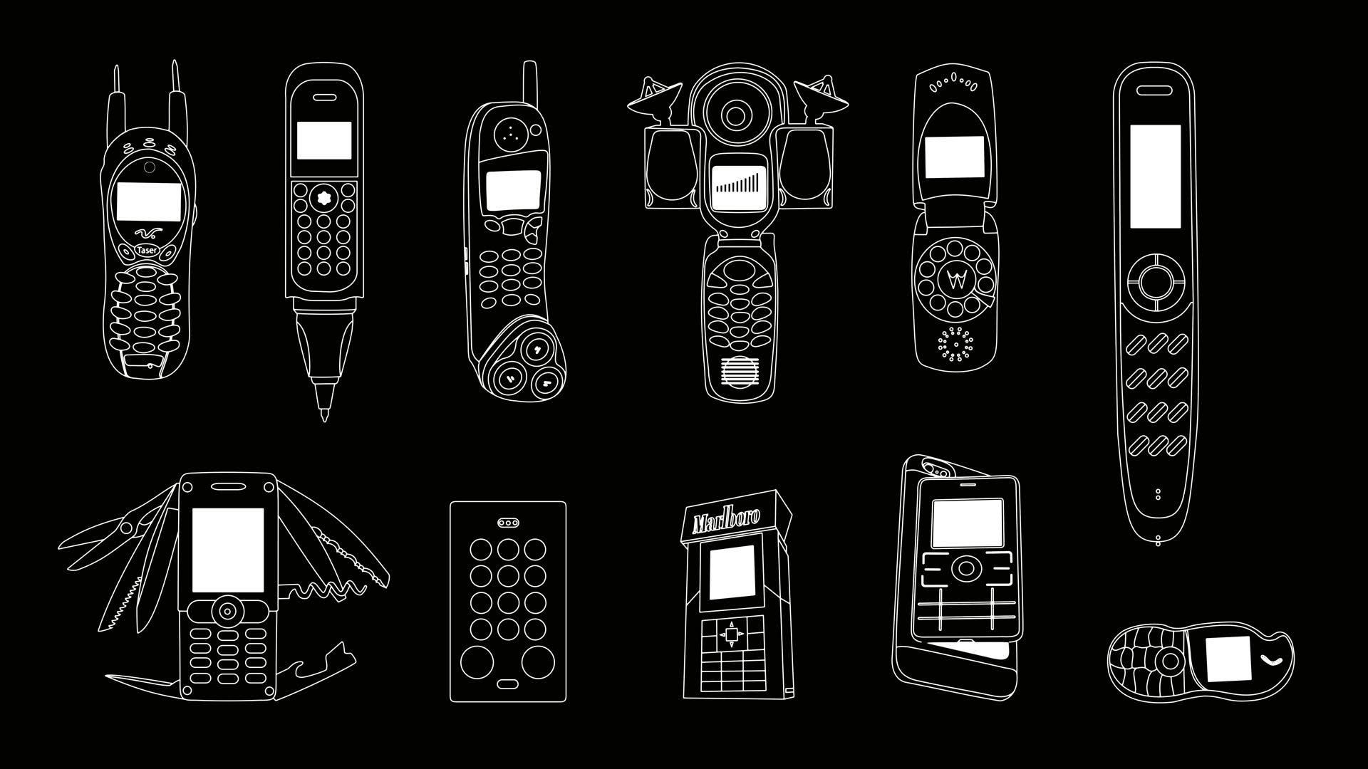 Téléphones shanzhai numérisés