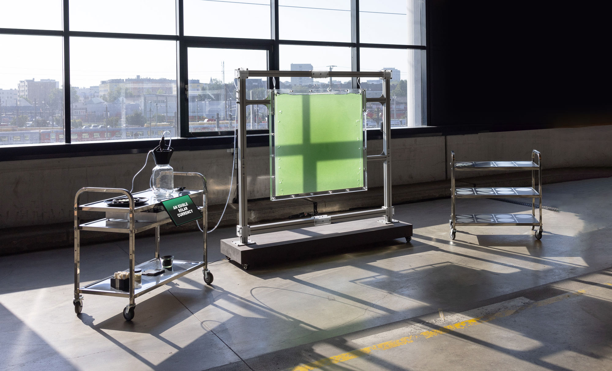 The Solar Share exhibition view